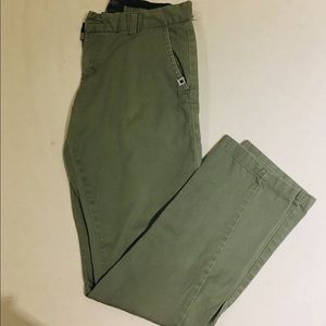 Ambig Men’s olive green chinos